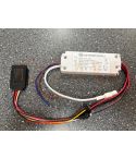 Driver LED 24V 3A 36W avec interrupteur tactile et sortie 230V pour chauffage de miroir – Modèle GWV-3624-L