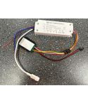 Driver LED 12V 2A 24W avec variateur tactile et sortie 230V pour chauffage de miroir – Modèle GWV-2412-L