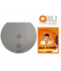 Chauffage de miroir en forme de D rond 800 mm - 230 Volt