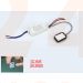 Corbett KBT-12V24A Driver LED 12V 24W avec interrupteur tactile – Alimentation LED dimmable pour miroir lumineux