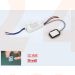 Corbett KBT-12V36A Driver LED 12V 36W avec interrupteur tactile – Alimentation LED dimmable pour miroir lumineux