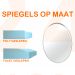 Spiegel op maat 6 mm ovaal (Poly geslepen)