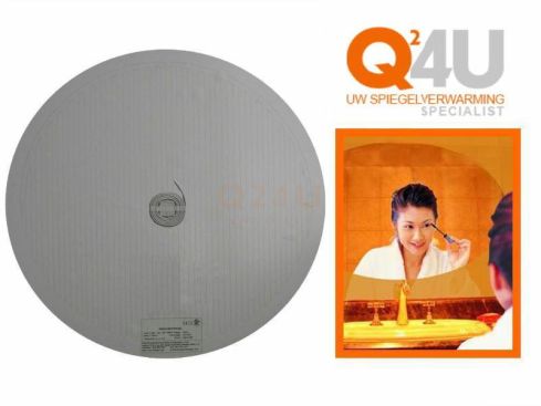 Chauffage de miroir rond sur mesure - 24 Volt
