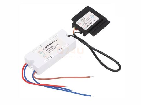 Interrupteur tactile 230V – Max. 300W | Zhongshan XD-621-TQ-301SW pour chauffage et éclairage de miroir