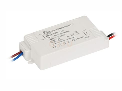 Alimentation LED 12V 2A 24W – Alimentation stabilisée pour éclairage LED et chauffage de miroir
